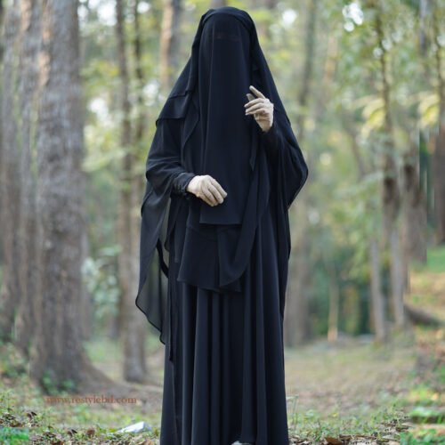 Inaya Set Black Dubai Cherry Fabric (RBF -71)